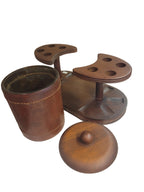 Esate Dark Walnut 8Pipe Stand