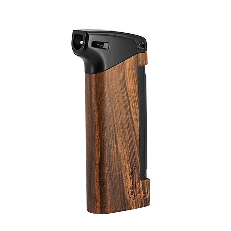Vector AERO Mahogany Marble Matte Pipe Lighter