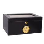 Bally Glasstop Black Humidor