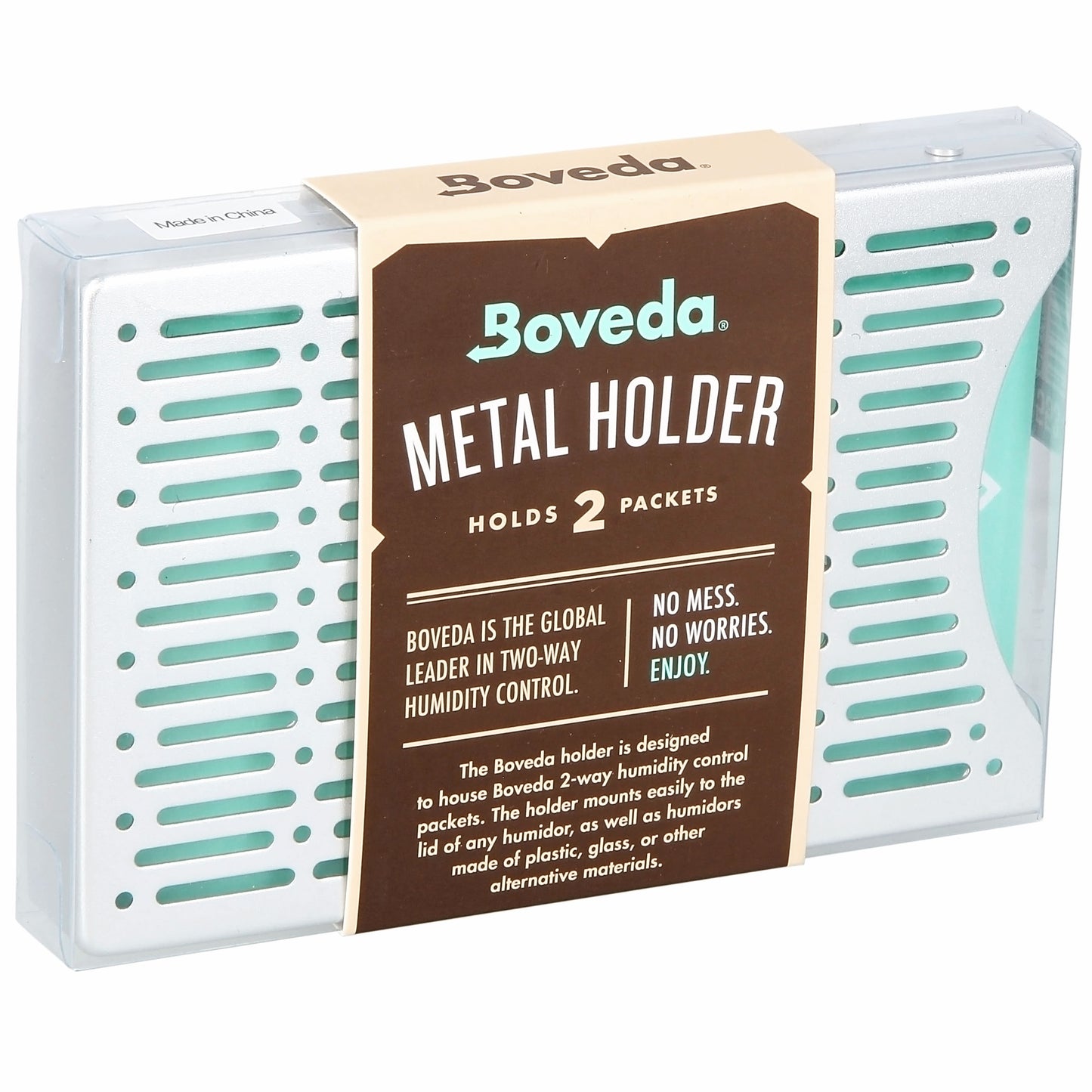 Boveda Metal Packet Holder