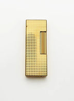 Dunhill Rollagas Hobnail Gold Plate Lighter