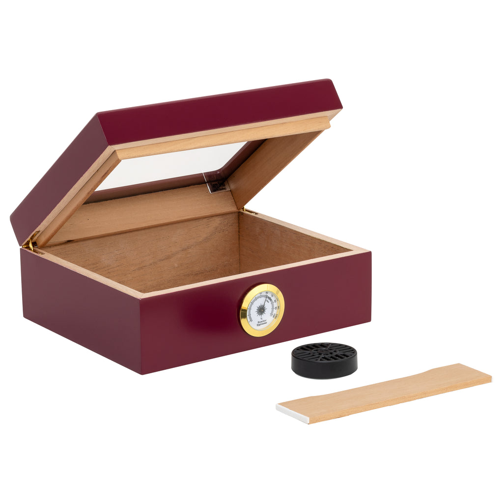 Humidor Supreme Capri Glasstop