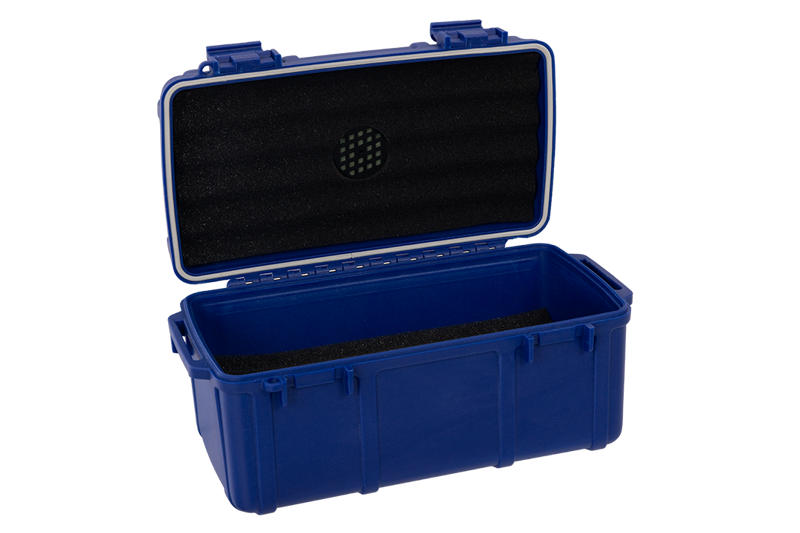 Cigar Caddy® 15ct Navy Blue