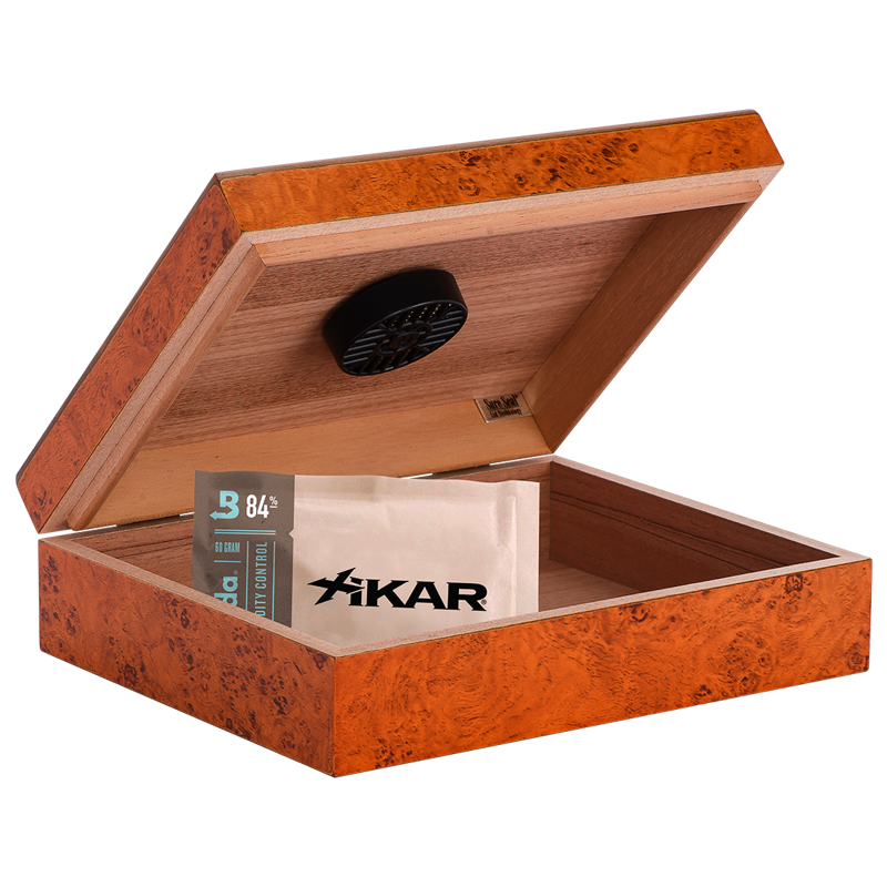 Humidor Supreme® Burl Traveler