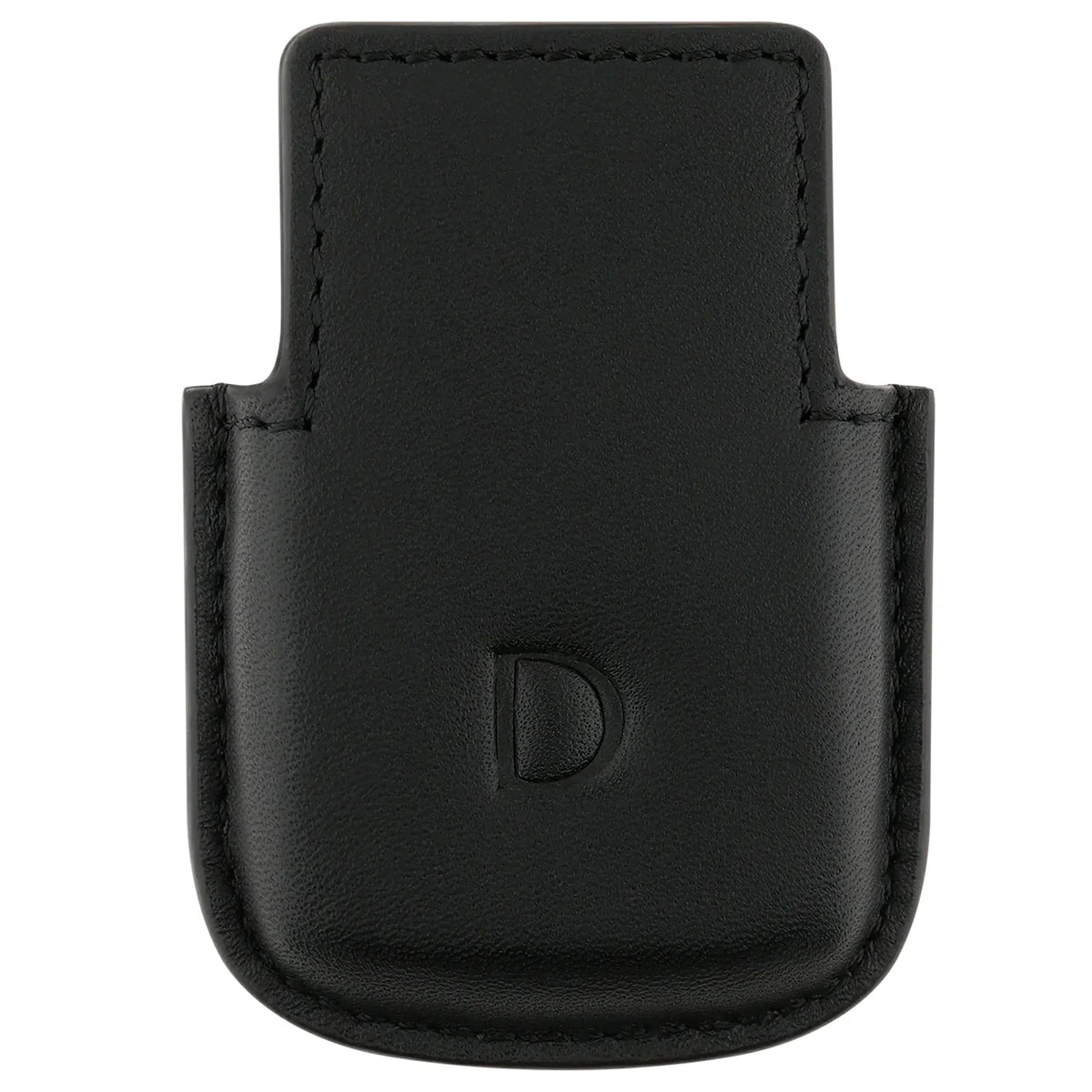S.T. Dupont Black Leather Line 2 Slim Lighter Case