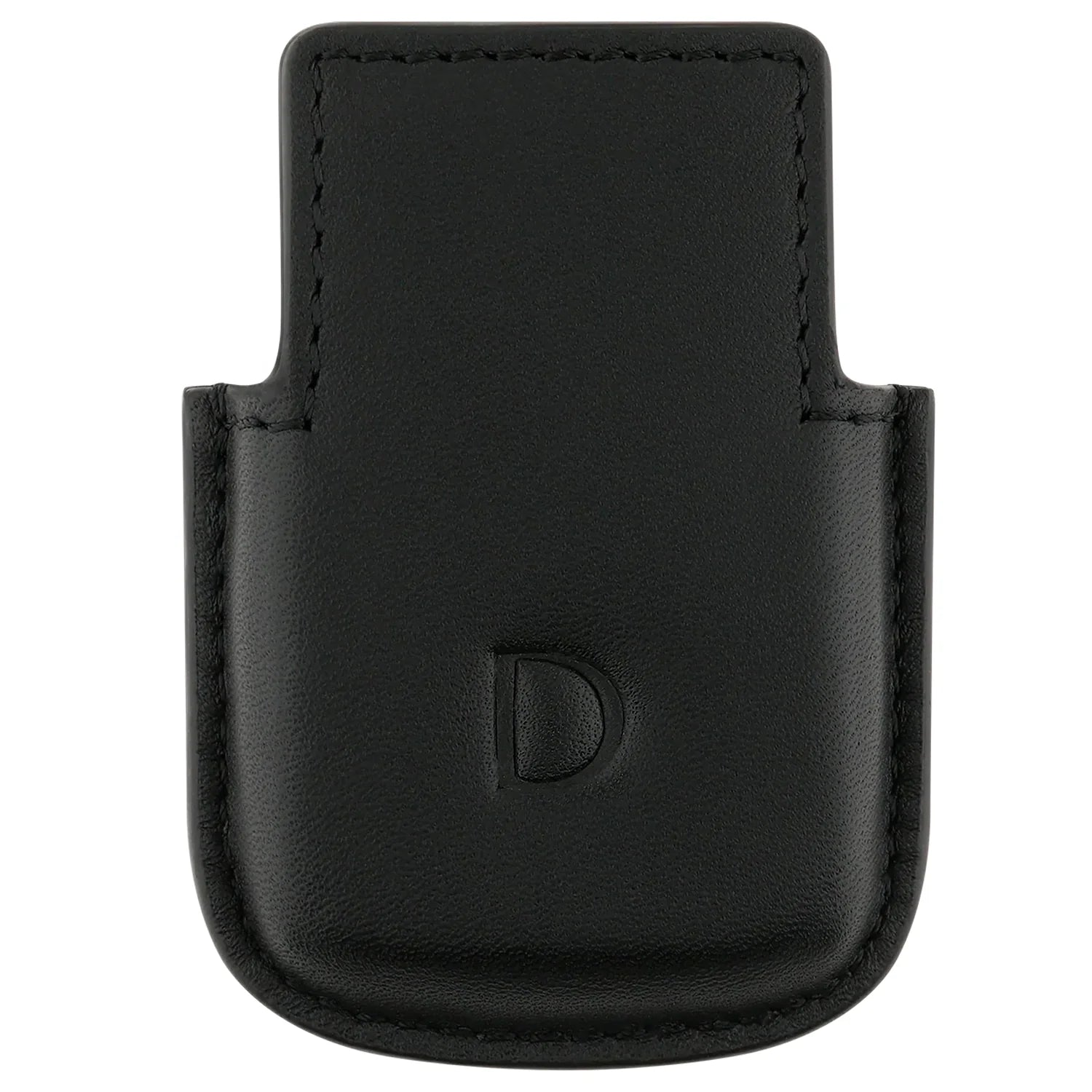 S.T. Dupont Black Leather Line 2 Slim Lighter Case