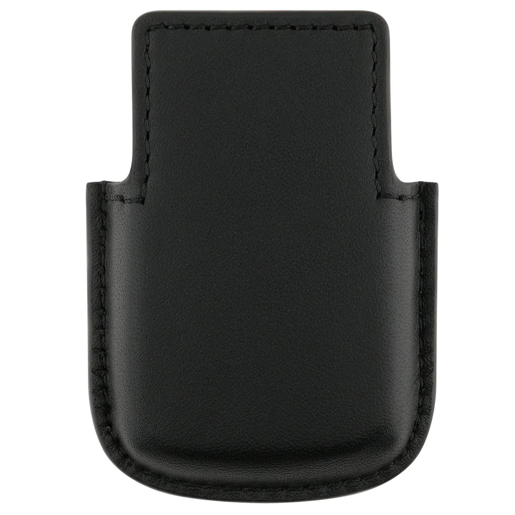 S.T. Dupont Black Leather Line 2 Slim Lighter Case