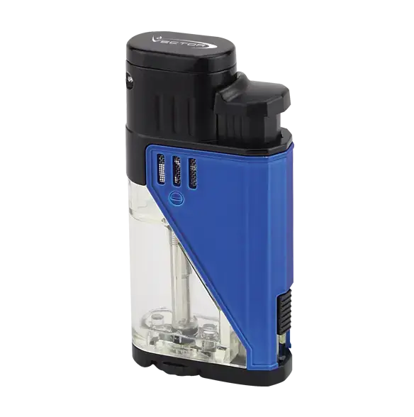 Vector, Twister Blue Lighter w Punch