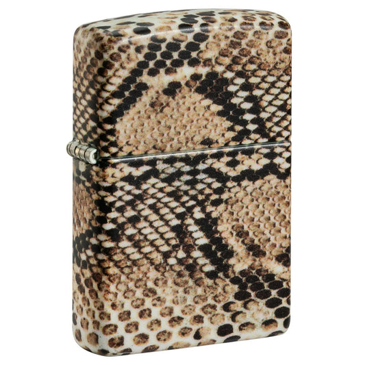 Zippo Snake Skin yellow