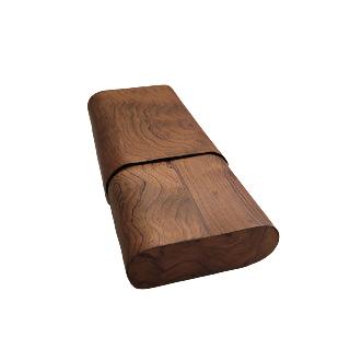 Brizard & Co. - The "Show Band" 3 Cigar Case - Bubinga