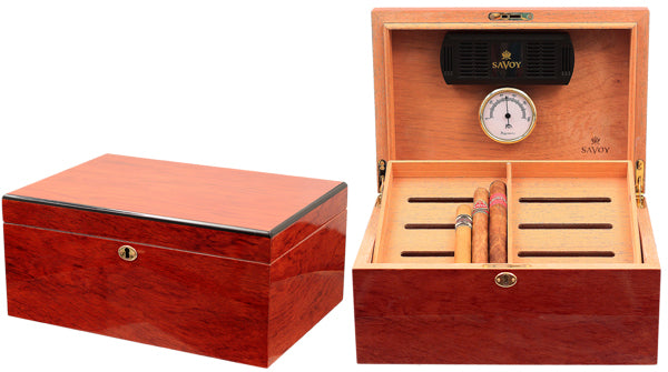 Savoy Bubinga Wood Humidor