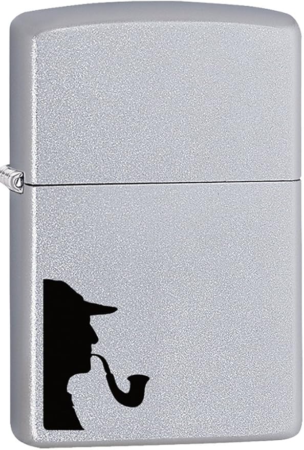 Zippo Upscale Satin Chrome Pipe Lighter