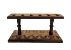 Estate Dark Walnut 12Pipe Stand