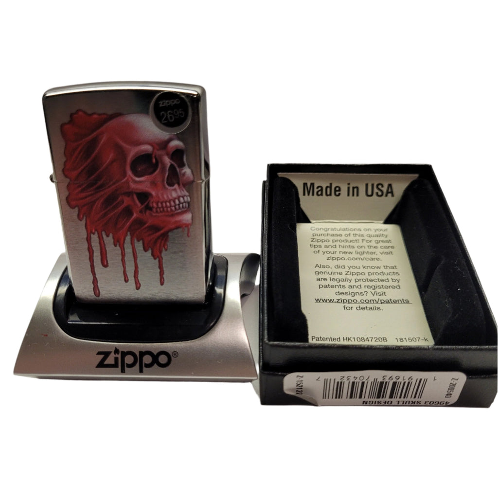Zippo Skull Lighter