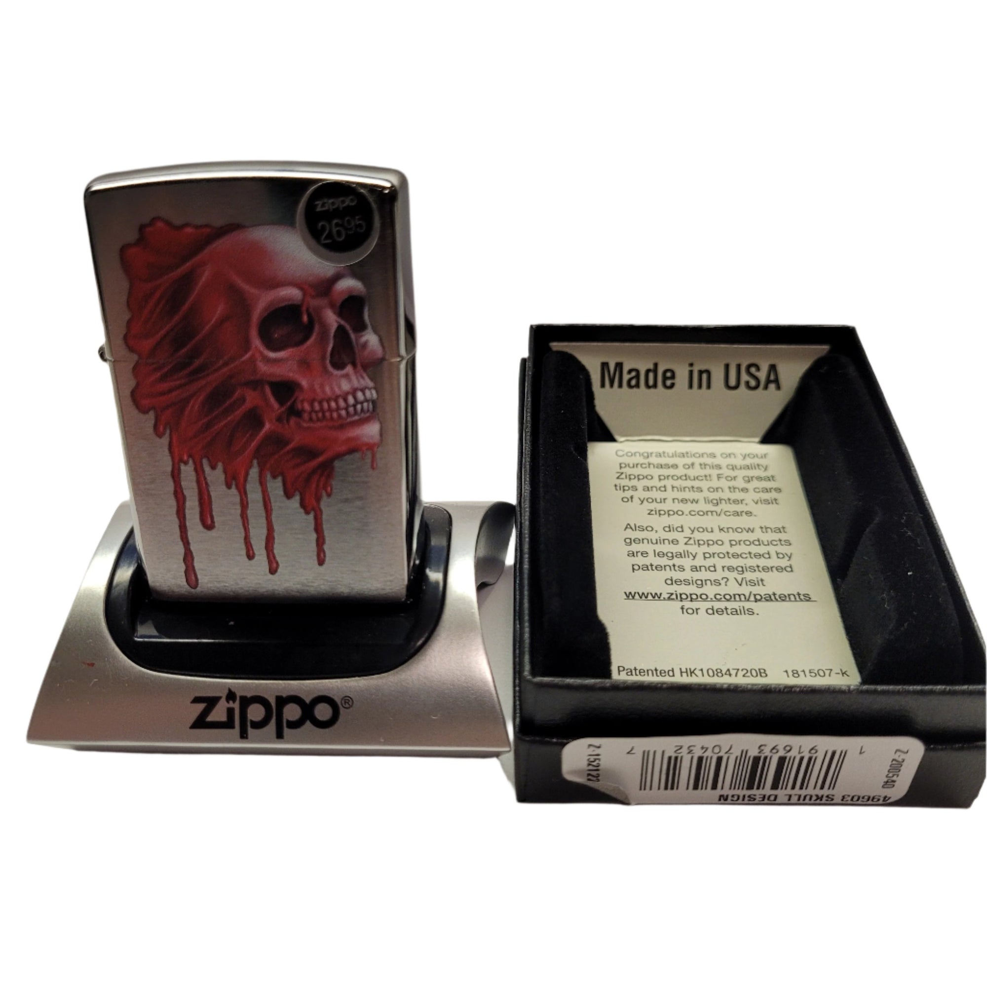 Zippo Skull Lighter