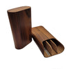 Brizard & Co. -The "Show Band" 3 Cigar Case - Rosewood