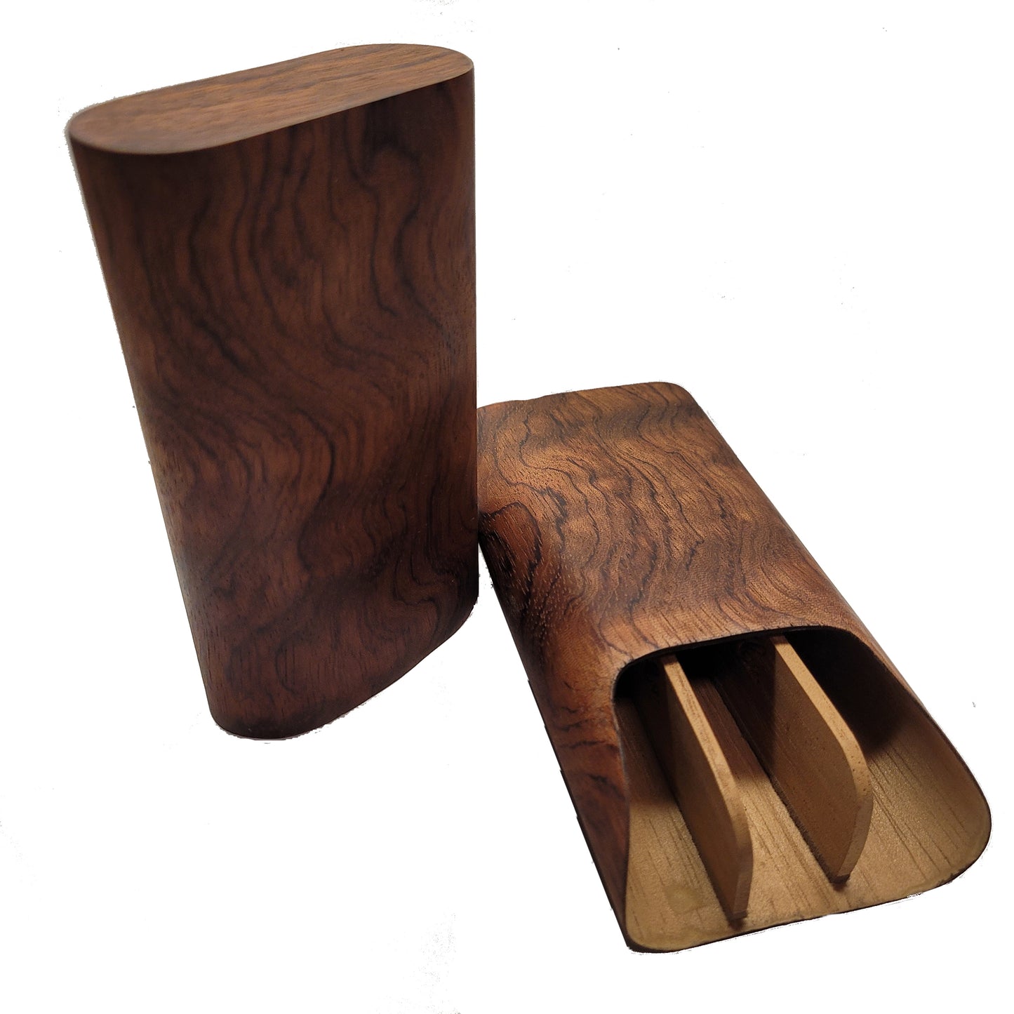 Brizard & Co. - The "Show Band" 3 Cigar Case - Bubinga