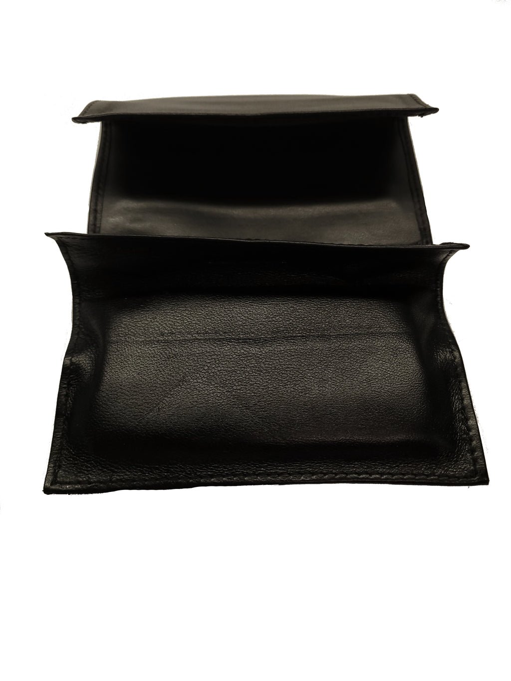 Castleford Black Roll up Tobacco Pouch