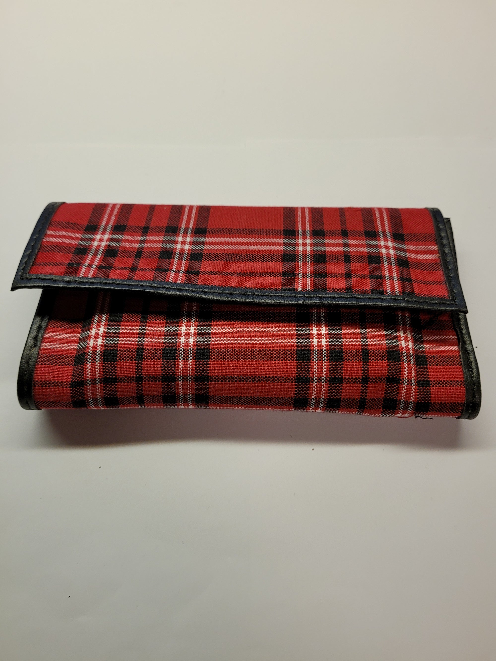 Castleford Plaid Rollup Tobacco Pouch