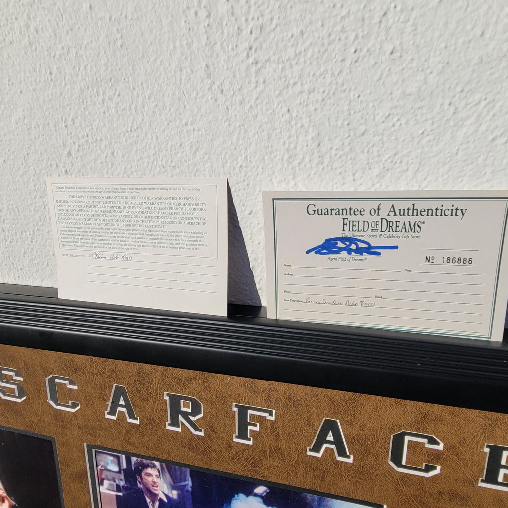 ScarFace “say hello to my little friend” shadowbox