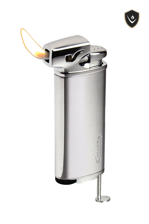 Vector ELIO Chrome Satin Pipe Lighters