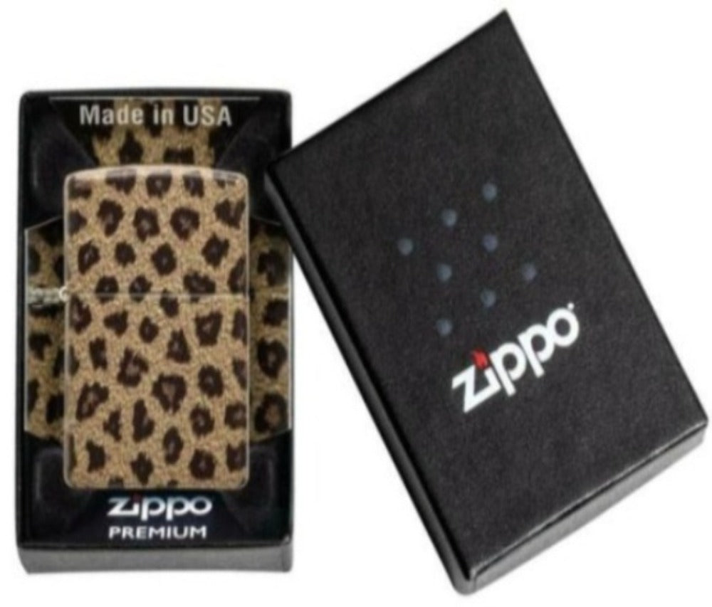 Zippo Leopard Print