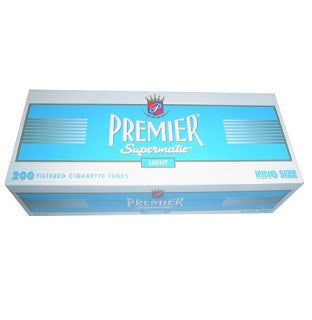 Premier Supermatic King Size Filtered Cigarette Tubes